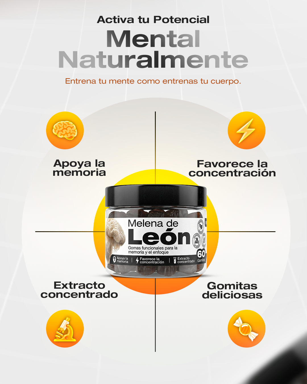 Extracto concentrado de Melena de León